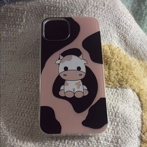 Cute Cow Print Phone Case
